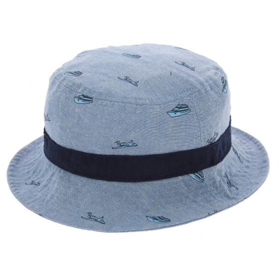 Summer Cotton Jet Life Bucket Hat Light Blue - Official