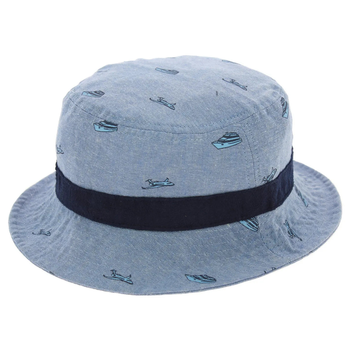 Bob Été Jet Life Coton Bleu Ciel - Official Reference : 1064 | Chapellerie Traclet