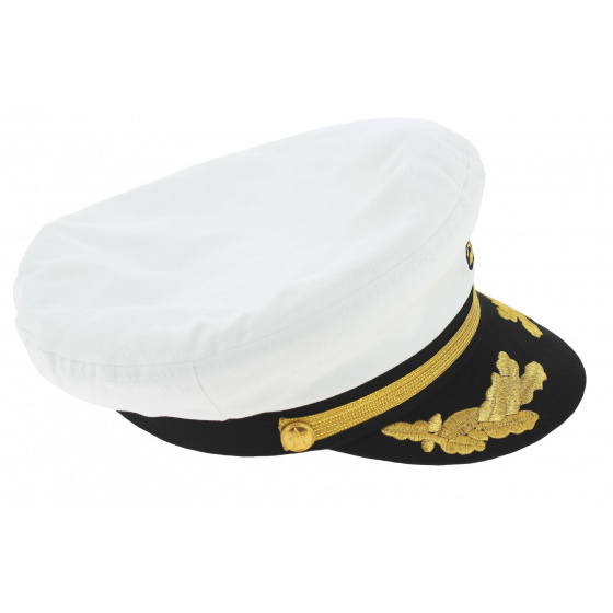 Casquette De Capitaine Blanche - Traclet
