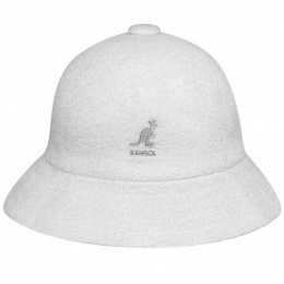 White Kangol Bermuda Casual Bucket Hat