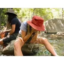 Safari Hat Wanderer Globe Trotter T3 Wanderer Orange - Tilley Reference: 1405 | Traclet Hat Shop