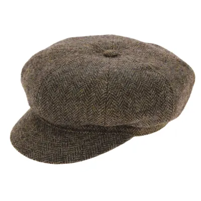 Casquette Stéphanoise Midtown Laine Marron - Stetson Reference : 3851 | Chapellerie Traclet