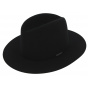 Traveller Badlands Hat Black Wool Felt - Stetson