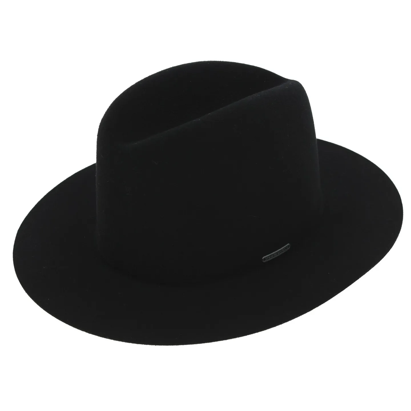 Chapeau Traveller Badlands Feutre Laine Noir - Stetson Reference : 7600 | Chapellerie Traclet