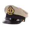 Casquette Marin Capitaine Sydney Coton Beige - Traclet Reference : 3373 | Chapellerie Traclet