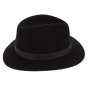Black Wool Felt Traveller Stone Hat - Stetson