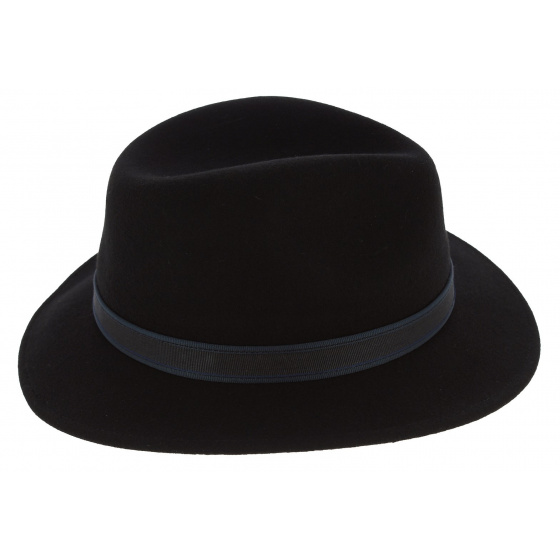 Chapeau Traveller Stone Feutre Laine Noir - Stetson