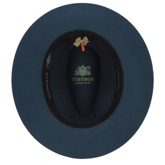 Chapeau Traveller Fury Feutre Poil Bleu - Stetson