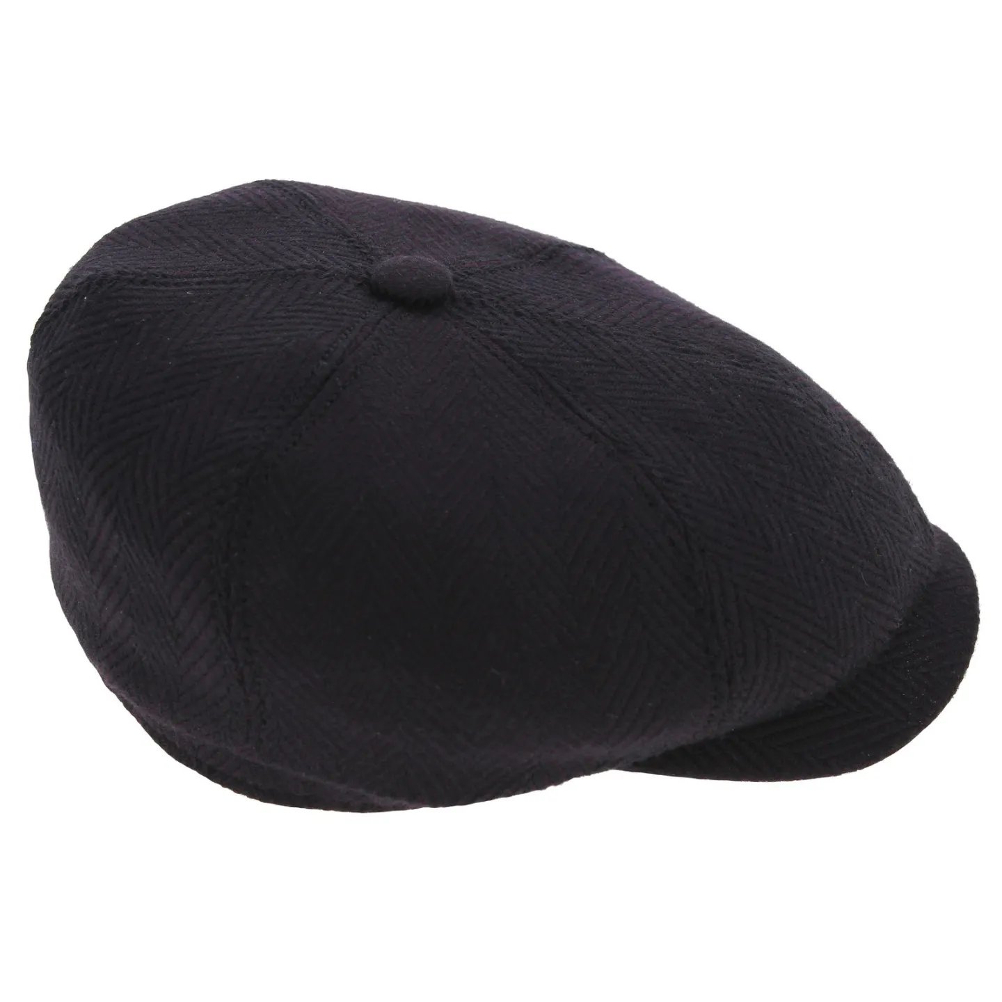 Stetson Newington Hatteras Cap Plum Wool Reference: 7603 | Traclet Hat Shop