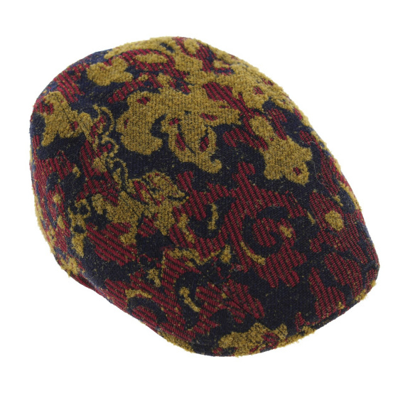 Ornament Flat Cap Wool & Cotton - Stetson Ornament Flat Cap Wool & Cotton - Stetson