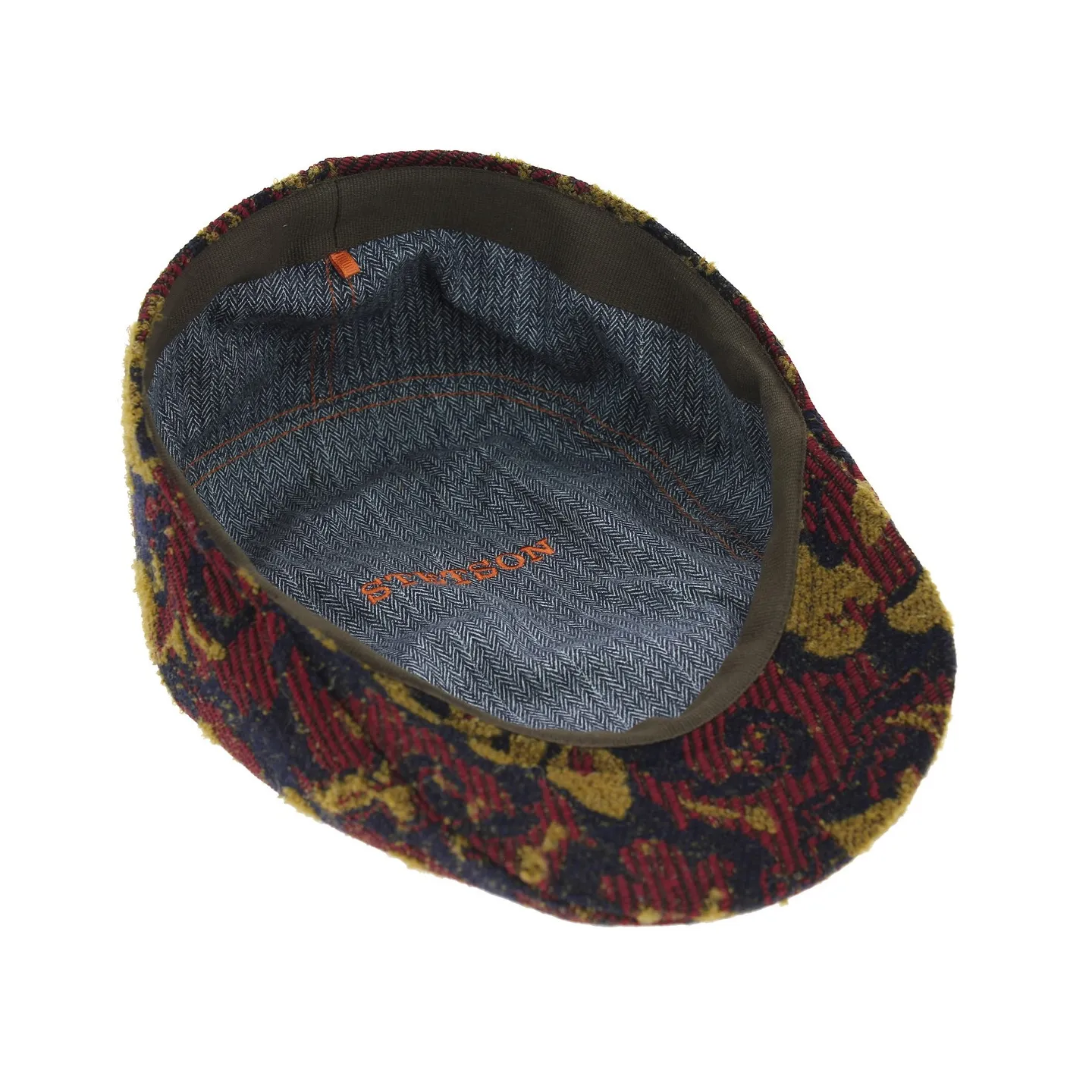 Ornament Flat Cap Wool & Cotton - Stetson Reference: 7604 | Traclet Hat Shop