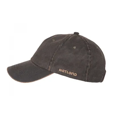 Casquette Baseball Onan Marron - Hatland Reference : 7606 | Chapellerie Traclet