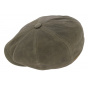 Hatteras Larson Snake Lambskin Leather Cap - Stetson
