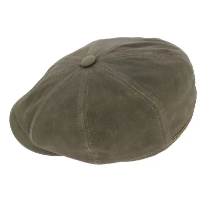Hatteras Larson Snake Lambskin Leather Cap - Stetson Reference: 4482 | Chapellerie Traclet