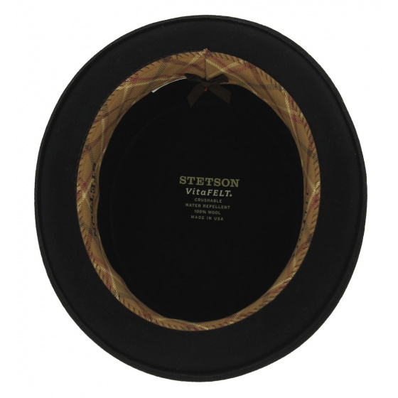 Felt Bob - Steeple Wool Felt Semi Top Hat - Stetson Felt Bob - Steeple Wool Felt Semi Top Hat - Stetson