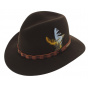 Traveller Thompson Wool Felt Hat Brown - Stetson