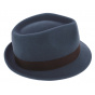 Trilby Richmond Blue Wool Felt Hat - Stetson