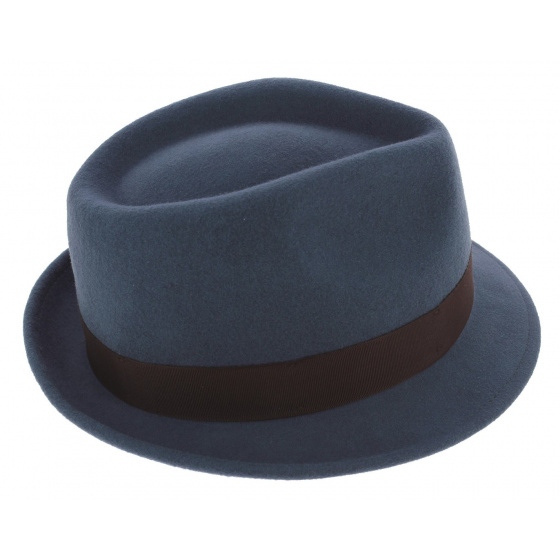 Richmond Trilby Wool Felt Hat Blue - Stetson