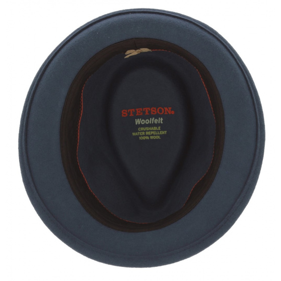 Richmond Trilby Wool Felt Hat Blue - Stetson