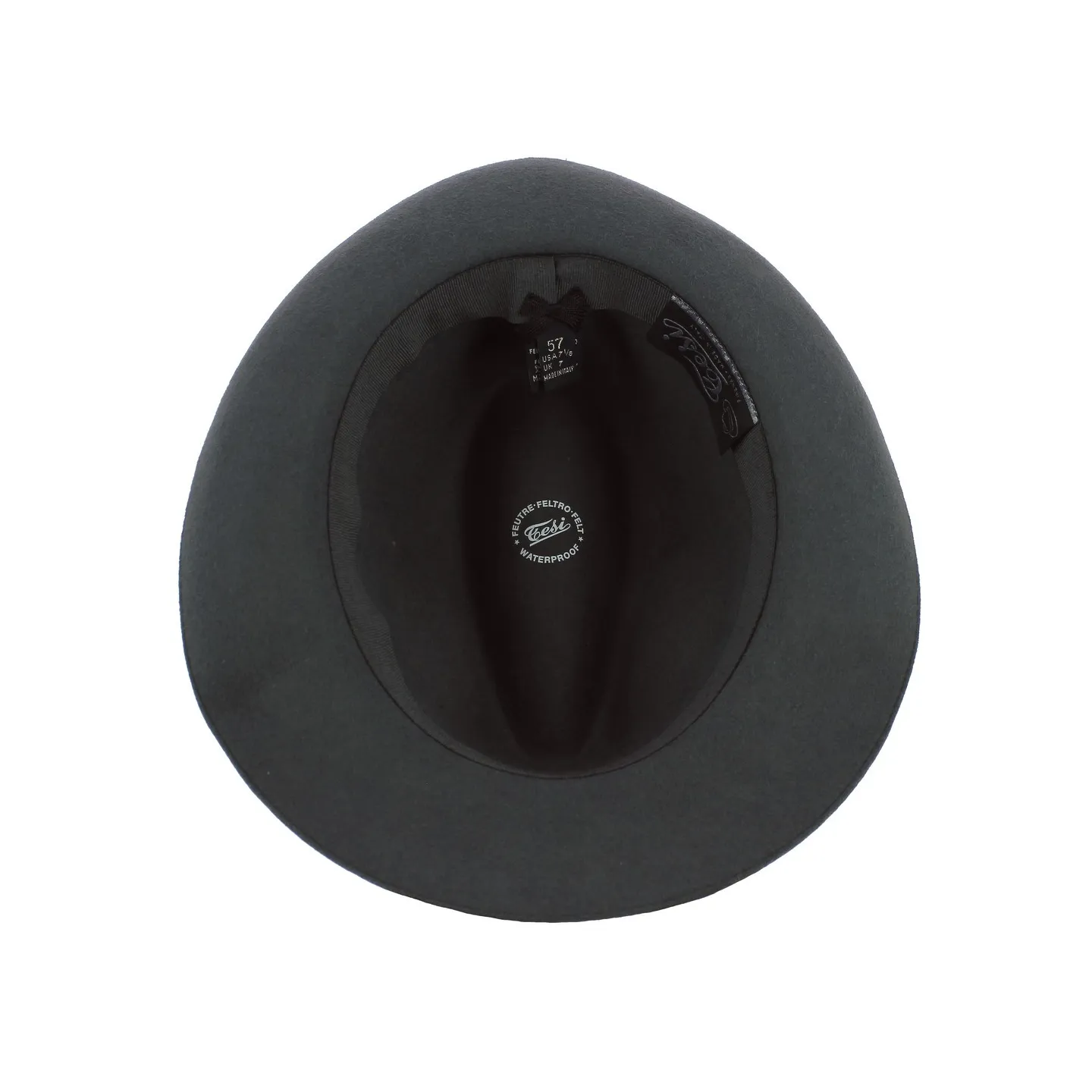 Chapeau Borsalino Vanzina Anthracite Reference : 50 | Chapellerie Traclet