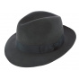 Borsalino Vanzina Fur Felt Hat Anthracite