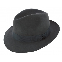 Borsalino Vanzina Anthracite Hat
