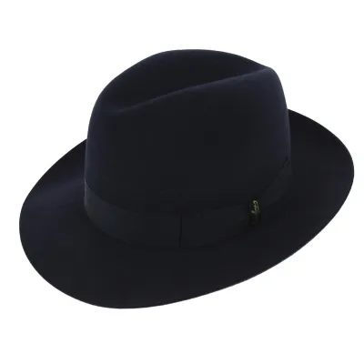 Chapeau Borsalino Marengo Marine  - boutique Borsalino Reference : 3840 | Chapellerie Traclet