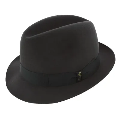 Borsalino gris - chapeau borsalino blues brothers - acheter un chapeau feutre poil lapin Reference : 3000 | Chapellerie Traclet
