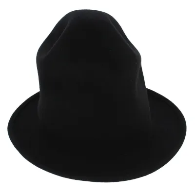 Chapeau Williams Feutre Laine Noir - Traclet Reference : 7618 | Chapellerie Traclet