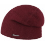 Stetson Beanie - Villas Cashmere Burgundy