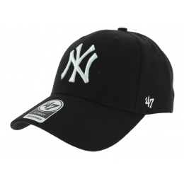 Black NY Yankees Snapback Cap - 47 Brand