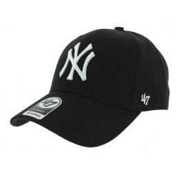 Yankees NY Wool Snapback Cap Black - 47 Brand