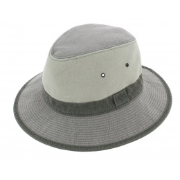 Lewa Grey Cotton Safari Hat - Crambes