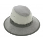 Grey Cotton Safari Lewa Hat UPF 50+ - Crambes