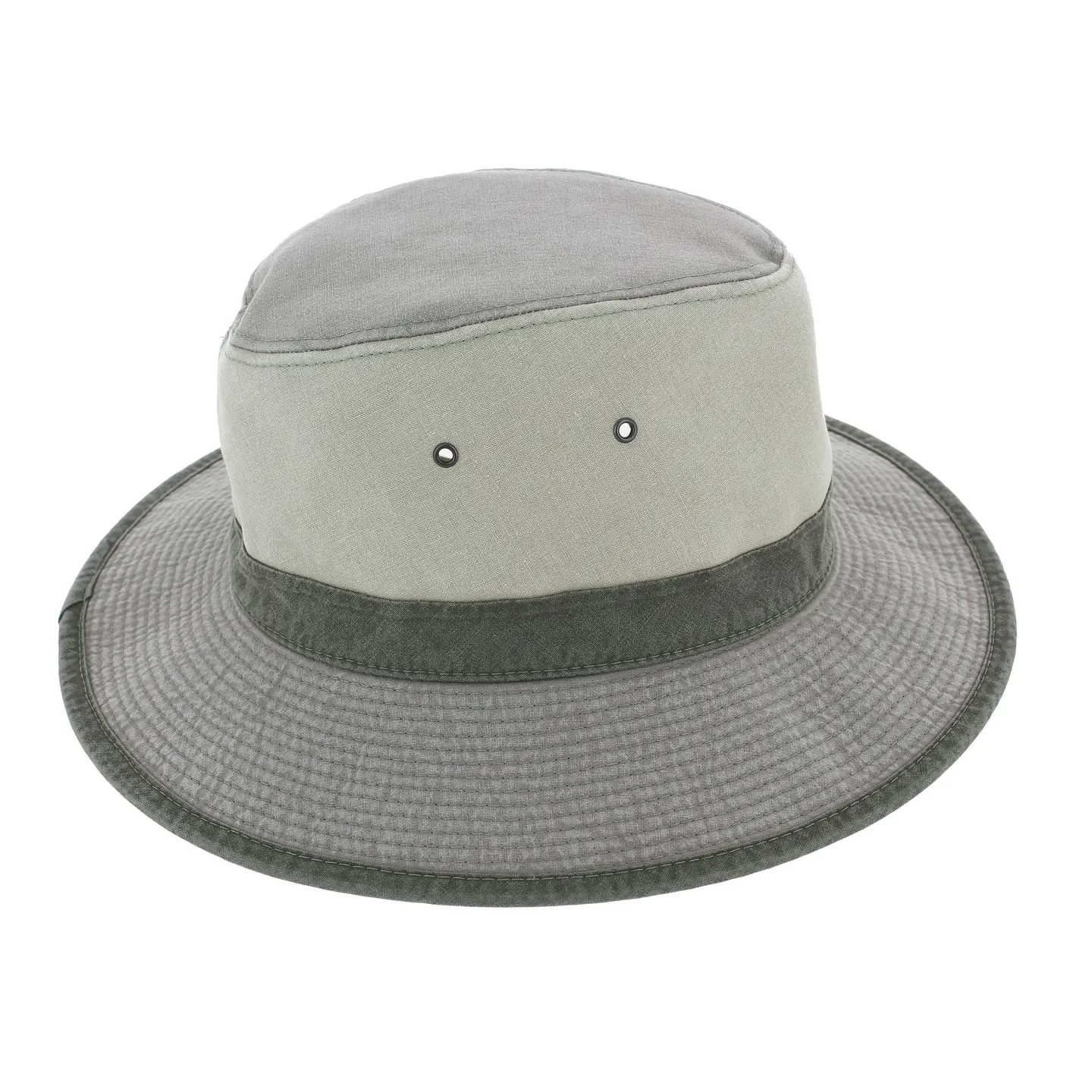 Grey Cotton Safari Lewa Hat - Crambes Reference: 5244 | Traclet Hat Shop