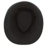 Chapeau Trilby Kairan Noir - Herman Reference : 7626 | Chapellerie Traclet