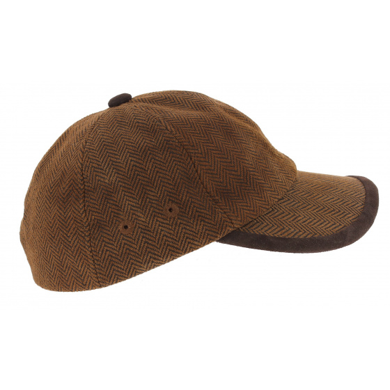 DeeWhy Leather Baseball Cap Brown - Aussie Apparel DeeWhy Leather Baseball Cap Brown - Aussie Apparel