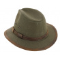 Salford Traveller Cotton Hat Olive - Hatland