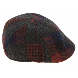 Casquette Bec de Canard Brentford Laine Vierge Patchwork - Göttmann