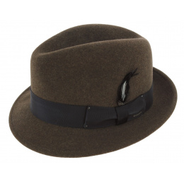 Chapeau tino Taupe Trilby Bailey
