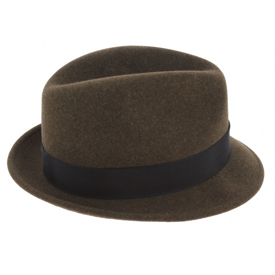 Tino Taupe Trilby Hat - Bailey