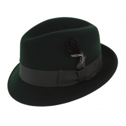 Forest Green Tino Trilby Hat - Bailey