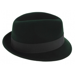 Chapeau tino vert sapin Trilby Bailey