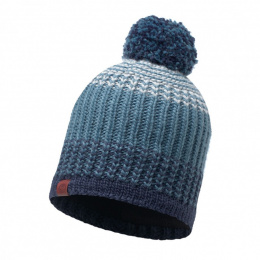 Borae Mazarine Blue Beanie - Buff