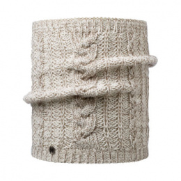Snood - Darla ecru neck warmer -Buff