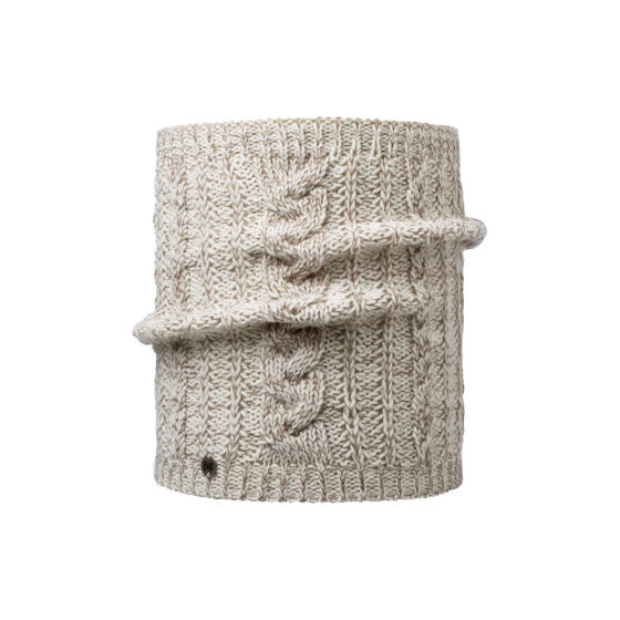 Snood - Darla ecru neck warmer -Buff