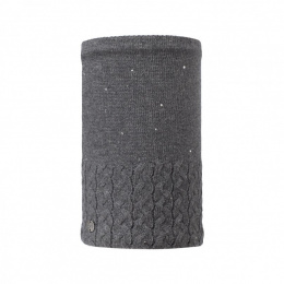 Elie Fleece-Lined Snood Gray - Buff