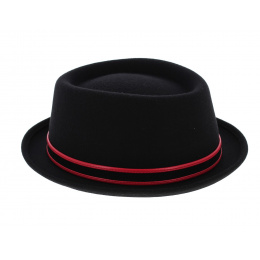 Chapeau Porkpie Impéria noir - Panizza