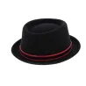 Black Impéria Porkpie Hat - Panizza Reference: 5797 | Traclet Hat Shop