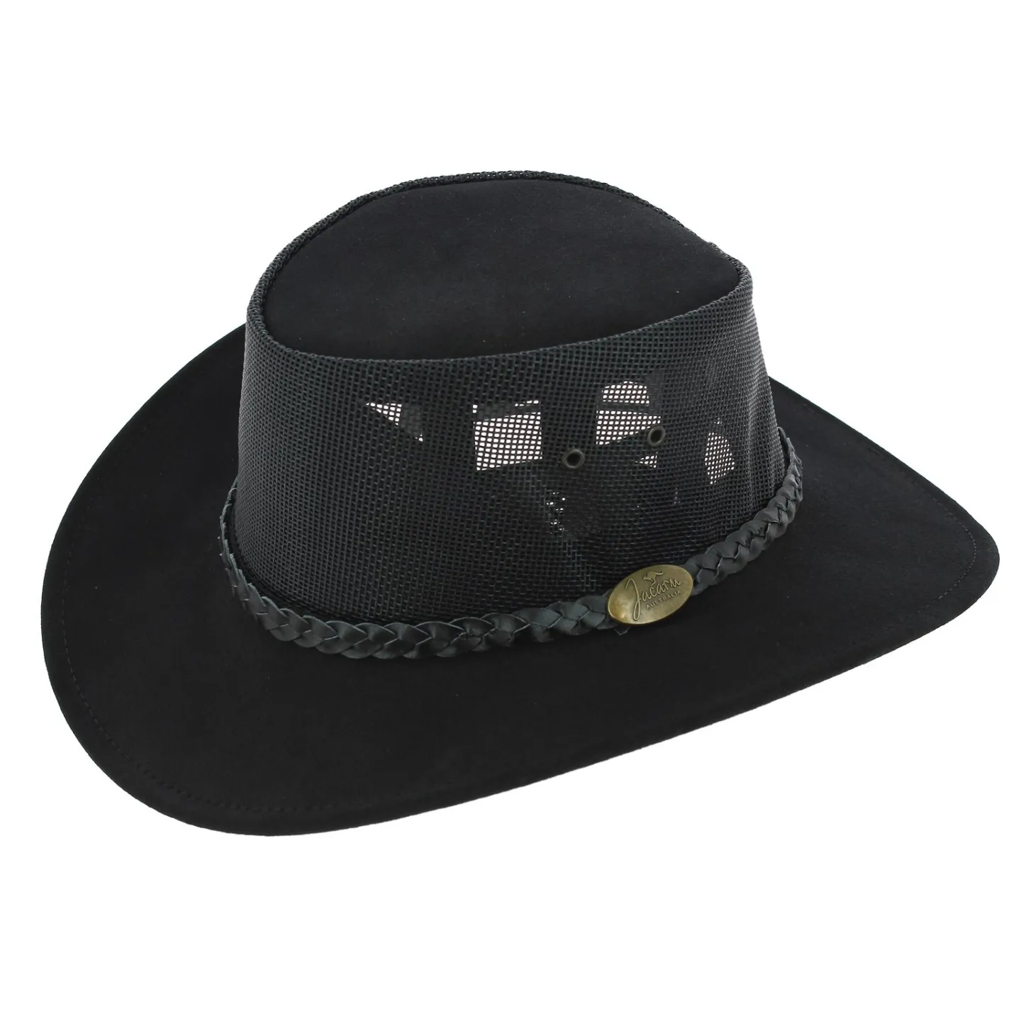 Chapeau traveller noir  - Suede Breezer Explorer Reference : 1784 | Chapellerie Traclet